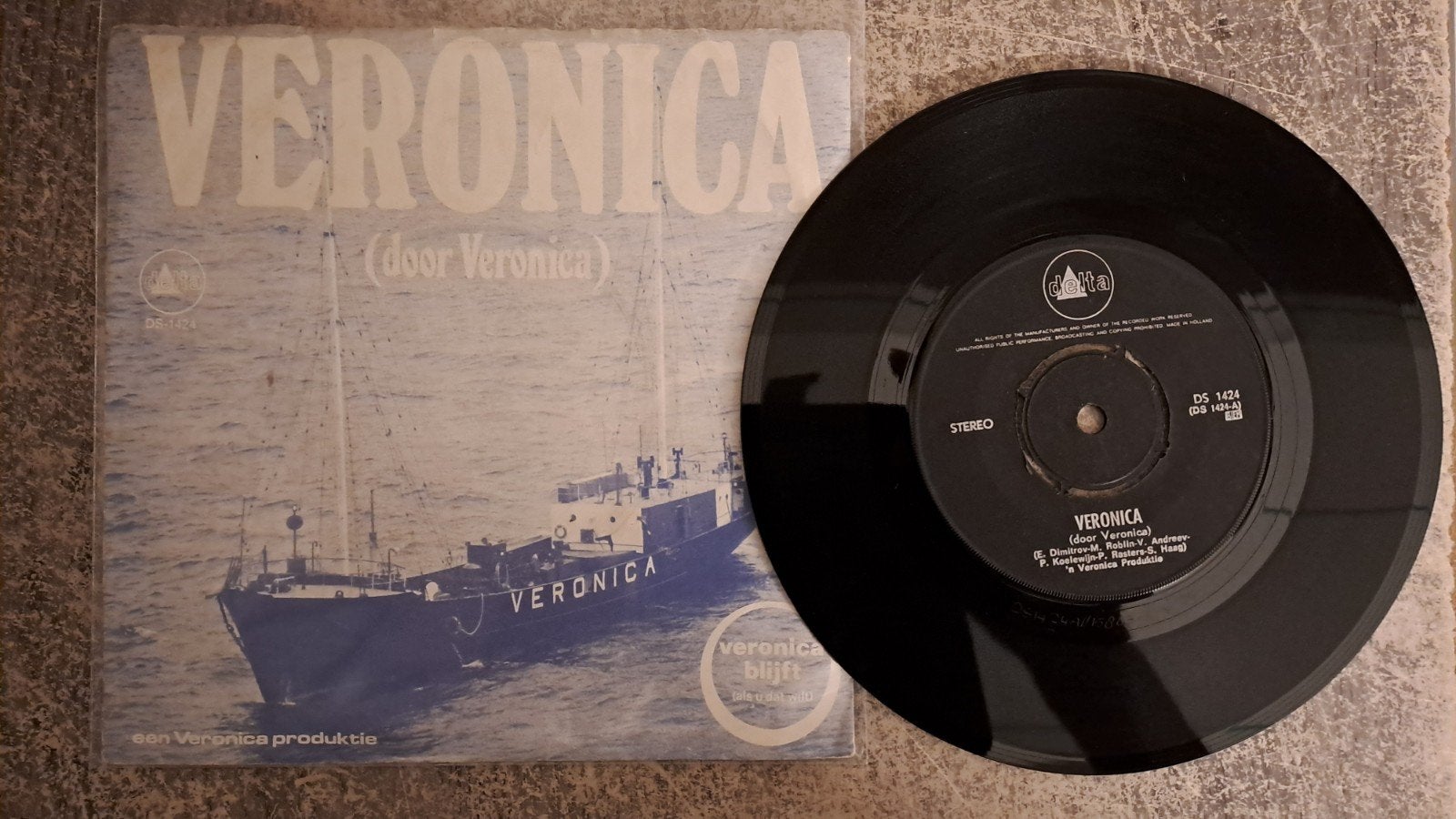 Veronica - door Veronica ( Veronica blijft als u dat wilt ), Cd's en Dvd's, Gebruikt, 7 inch, Pop, Fotohoes