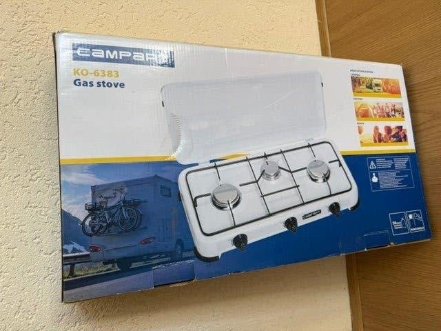 camping gas stel, Ophalen of Verzenden, Zo goed als nieuw