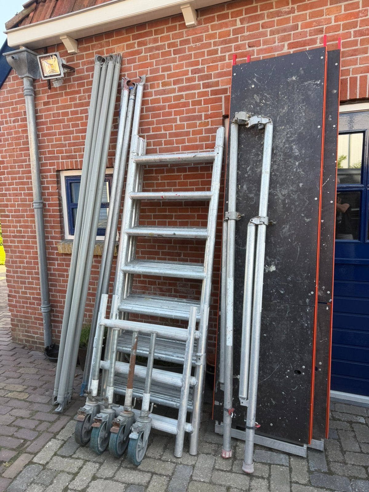 ALTREX ALUMINIUM ROLSTEIGER, Doe-het-zelf en Verbouw, Ophalen, Gebruikt, Rolsteiger of Kamersteiger, 5 meter of hoger