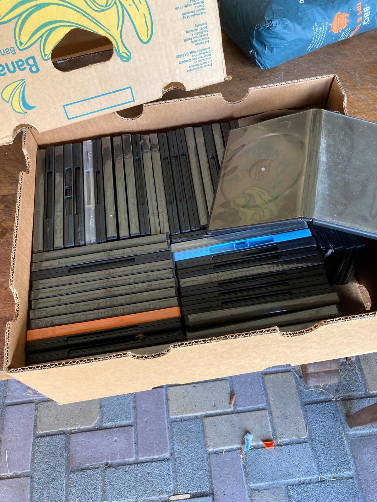 DVD hoesjes voor beweeglessen of wisbordje, Ophalen, Gebruikt, Inclusief doosje