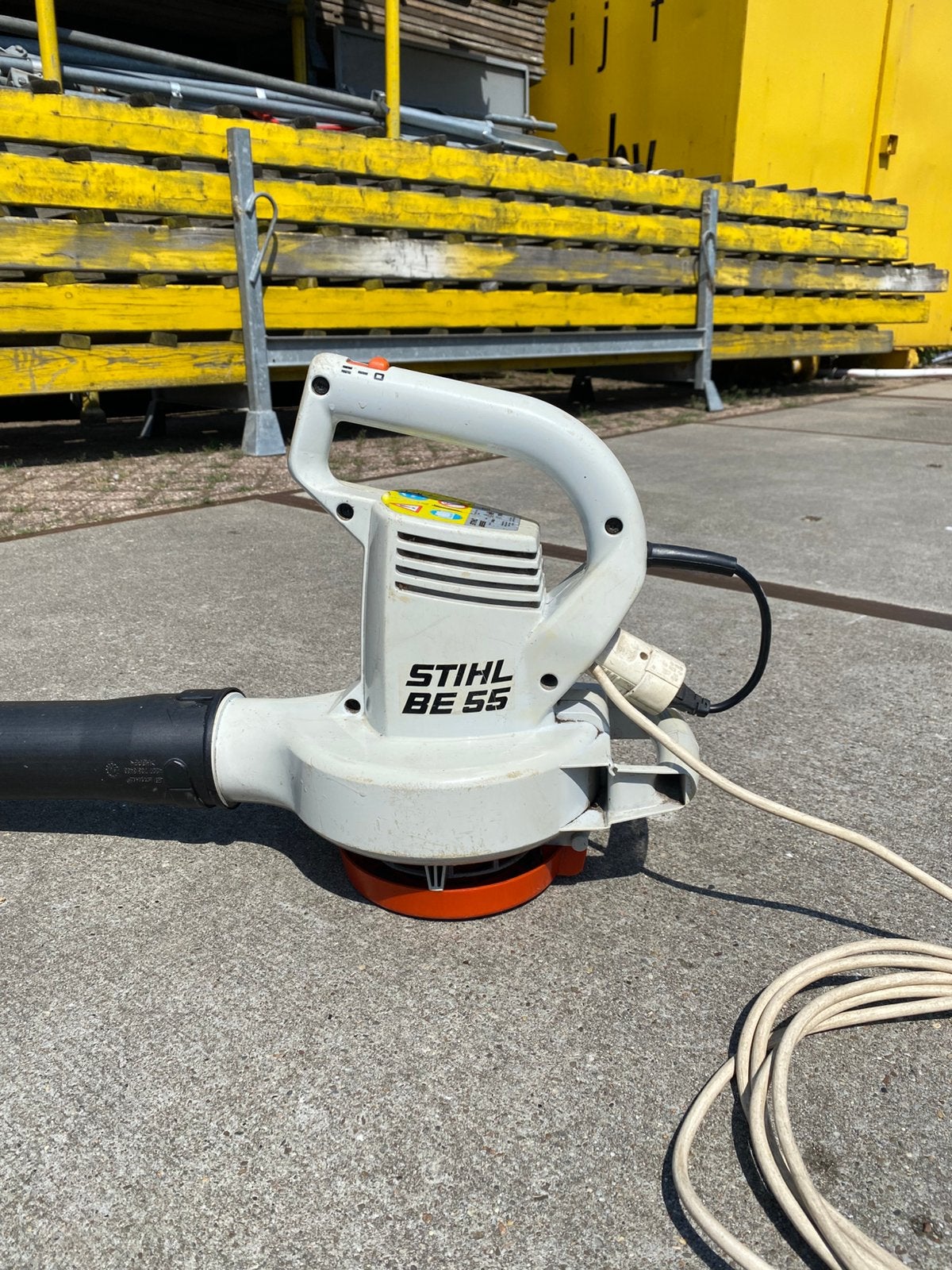 Stihl BE 55 Elektrische Bladblazer, Ophalen, Zo goed als nieuw