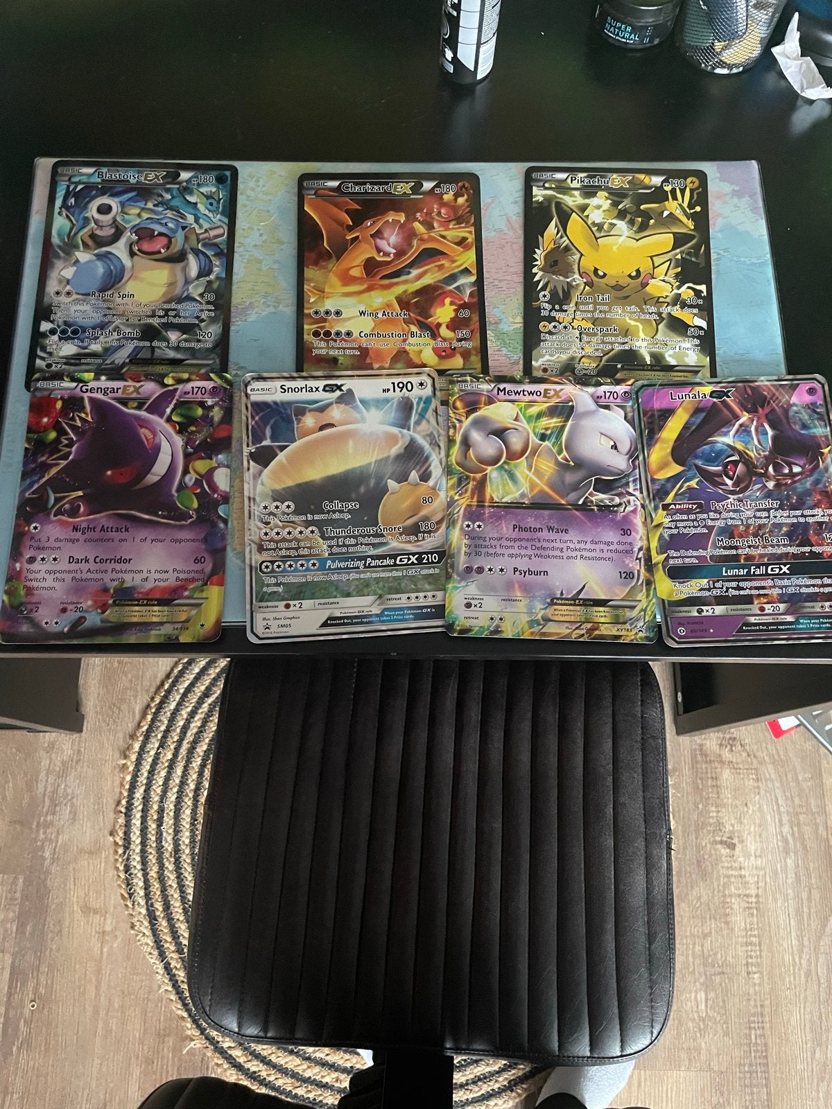 Pokémon Jumbo Kaarten - Goede Conditie (1x Gebruikt), Ophalen of Verzenden, Gebruikt, Meerdere kaarten
