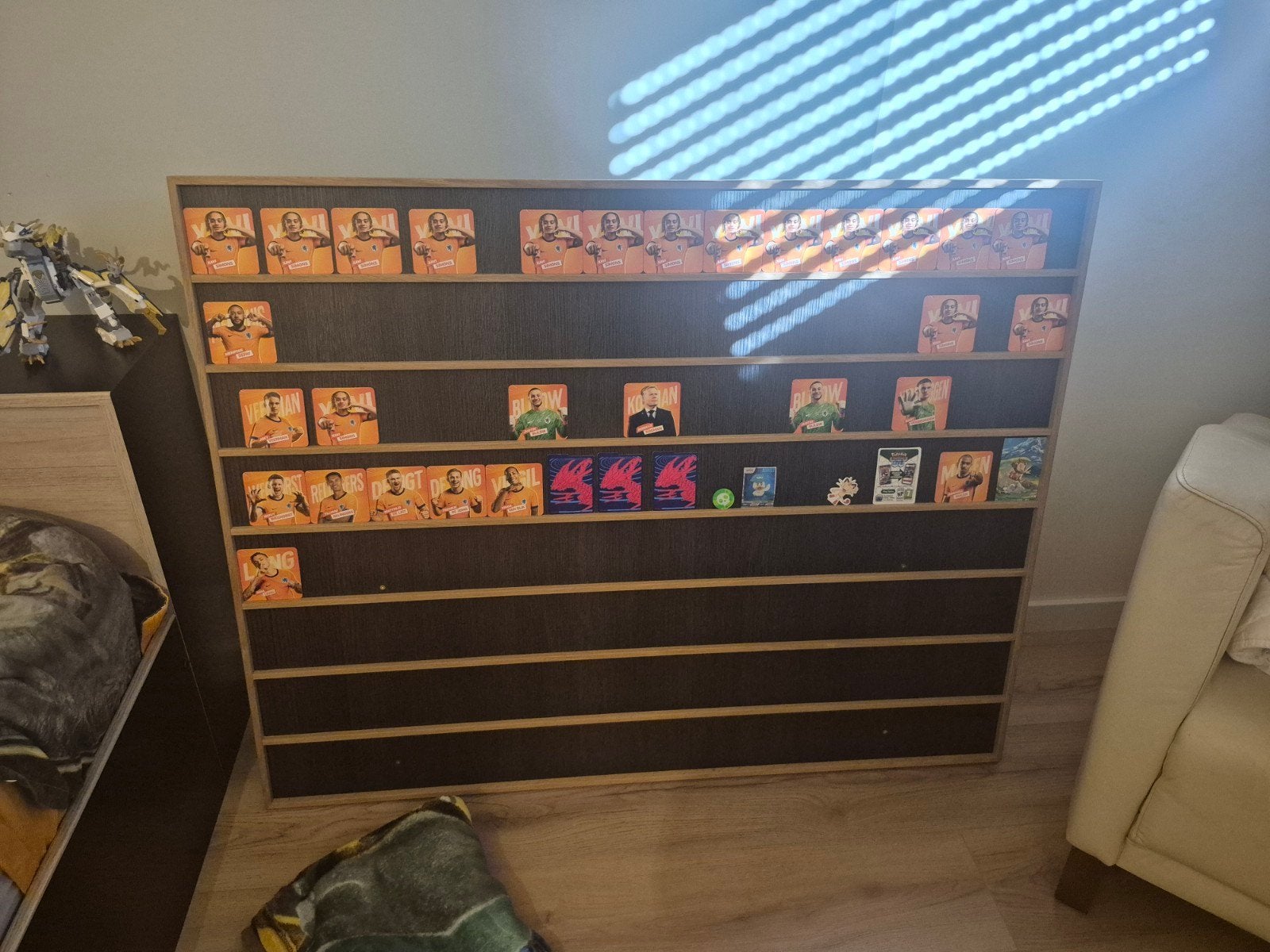 pokemon kaartjes houder bord, Ophalen