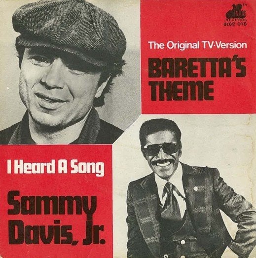 Sammy Davis, Jr. – Baretta's Theme  Denmark, Cd's en Dvd's, Gebruikt, Tv-soundtrack, 7 inch, Ophalen of Verzenden