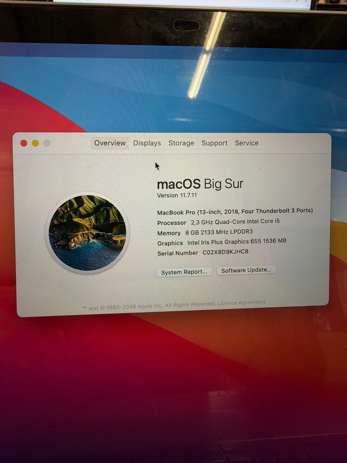 Foto 8 van MacBook Pro 13” 2018 i5 8GB 256GB + Oplader + Magic Mouse