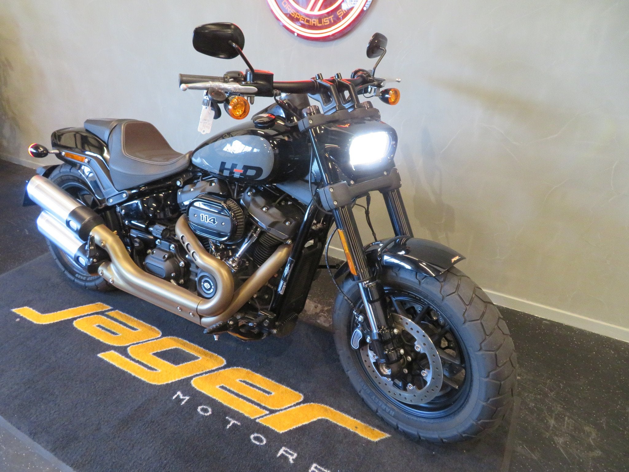 Harley-Davidson FXFBS FAT BOB 114 SPECIALE EDITION!, Motoren, Chopper, 1868 cc, Gebruikt, Bedrijf