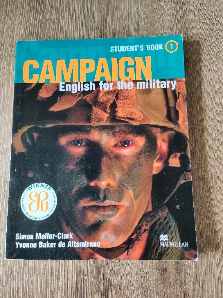 Student's book Campaign Englisch for the military, Boeken, Studieboeken en Cursussen, Zo goed als nieuw, MBO, Alpha, Ophalen of Verzenden