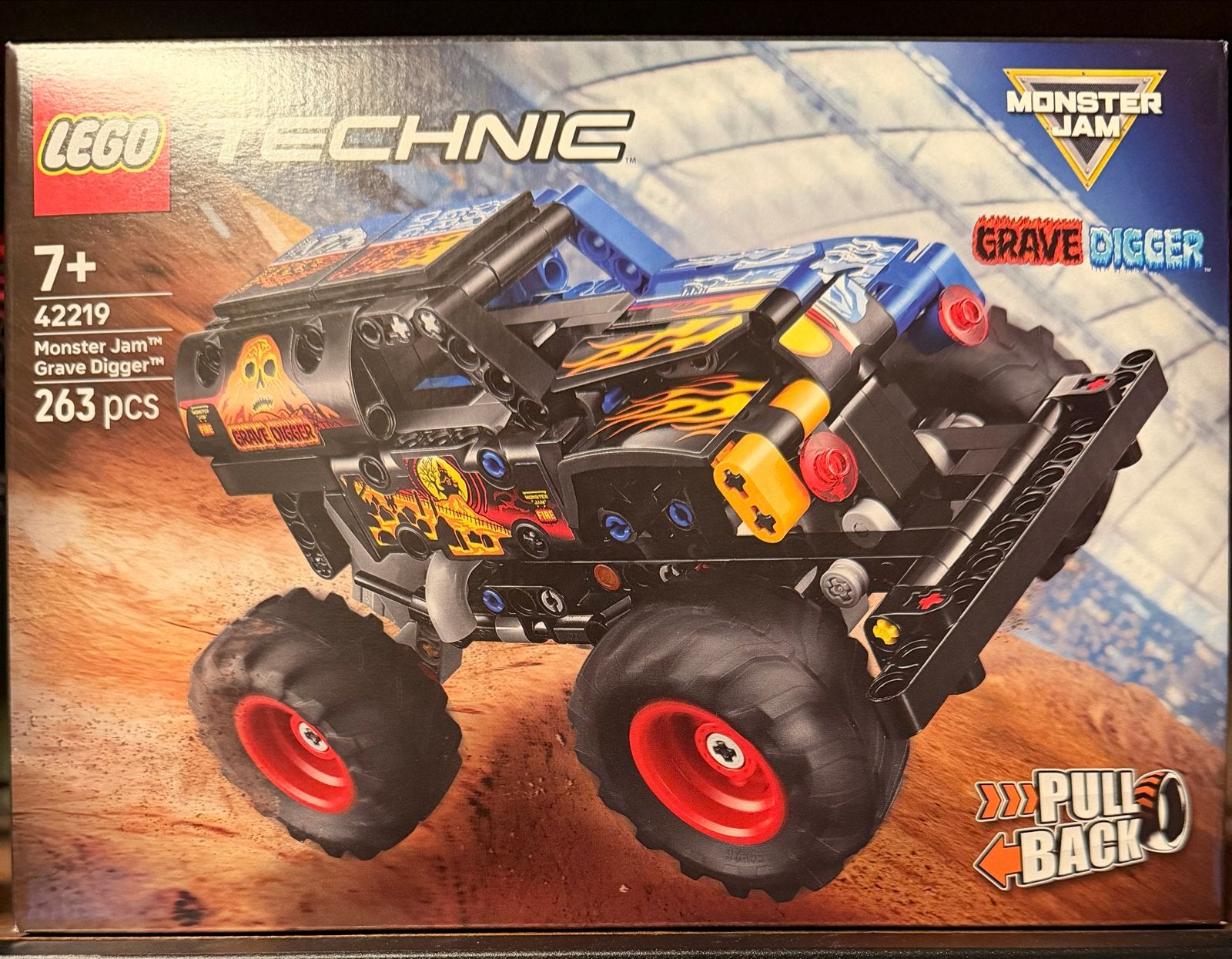 LEGO Technic Monster Jam Grave Digger 42219, Ophalen of Verzenden, Nieuw, Overige merken