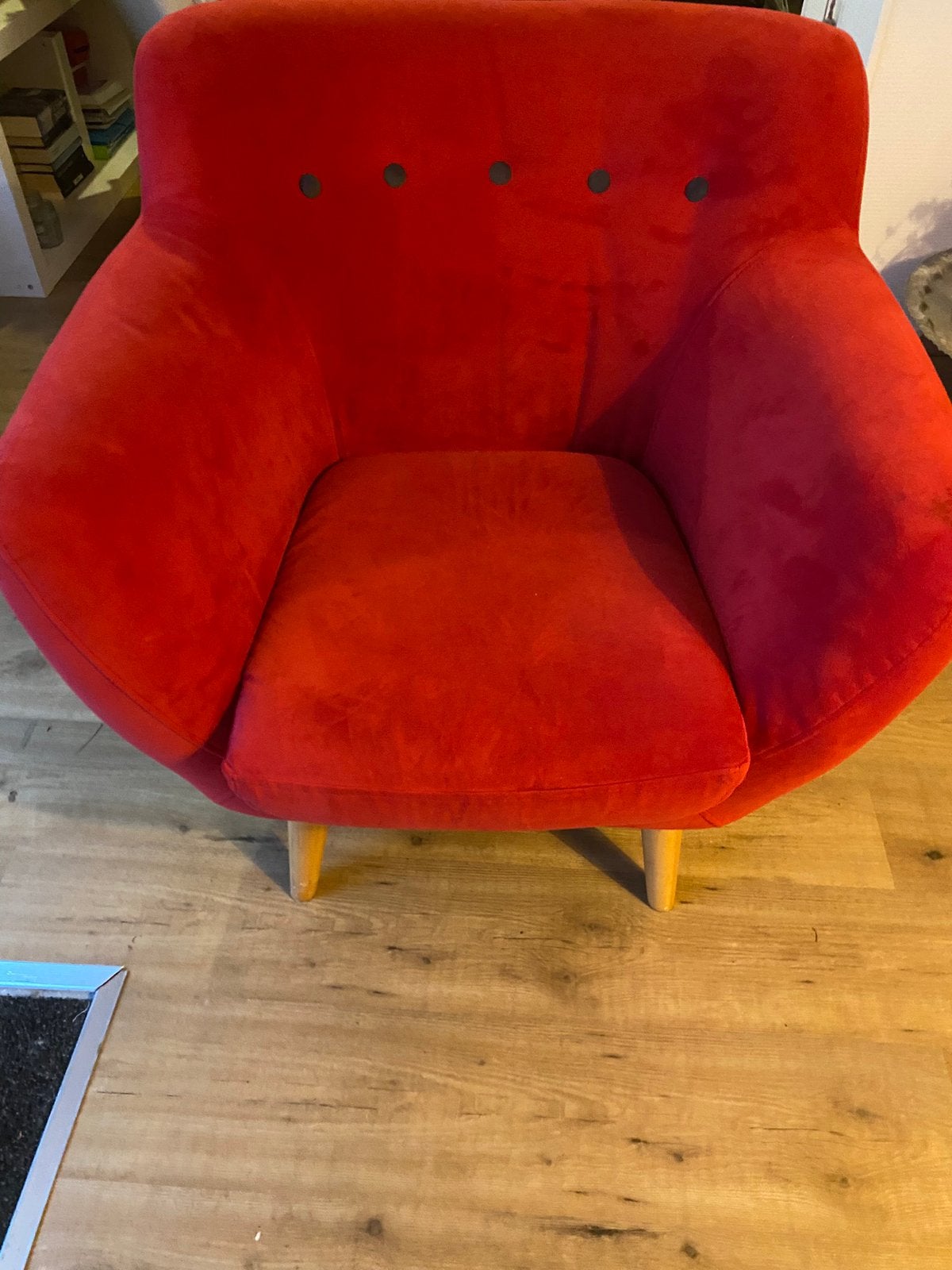 Leuk rood stoeltje, Ophalen, Minder dan 75 cm, 50 tot 75 cm