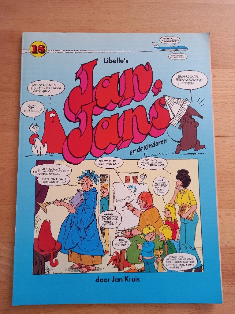 stripboek Jan Jans en de kinderen 18, Ophalen of Verzenden, Meerdere stripboeken, Jan Kruis, Gelezen