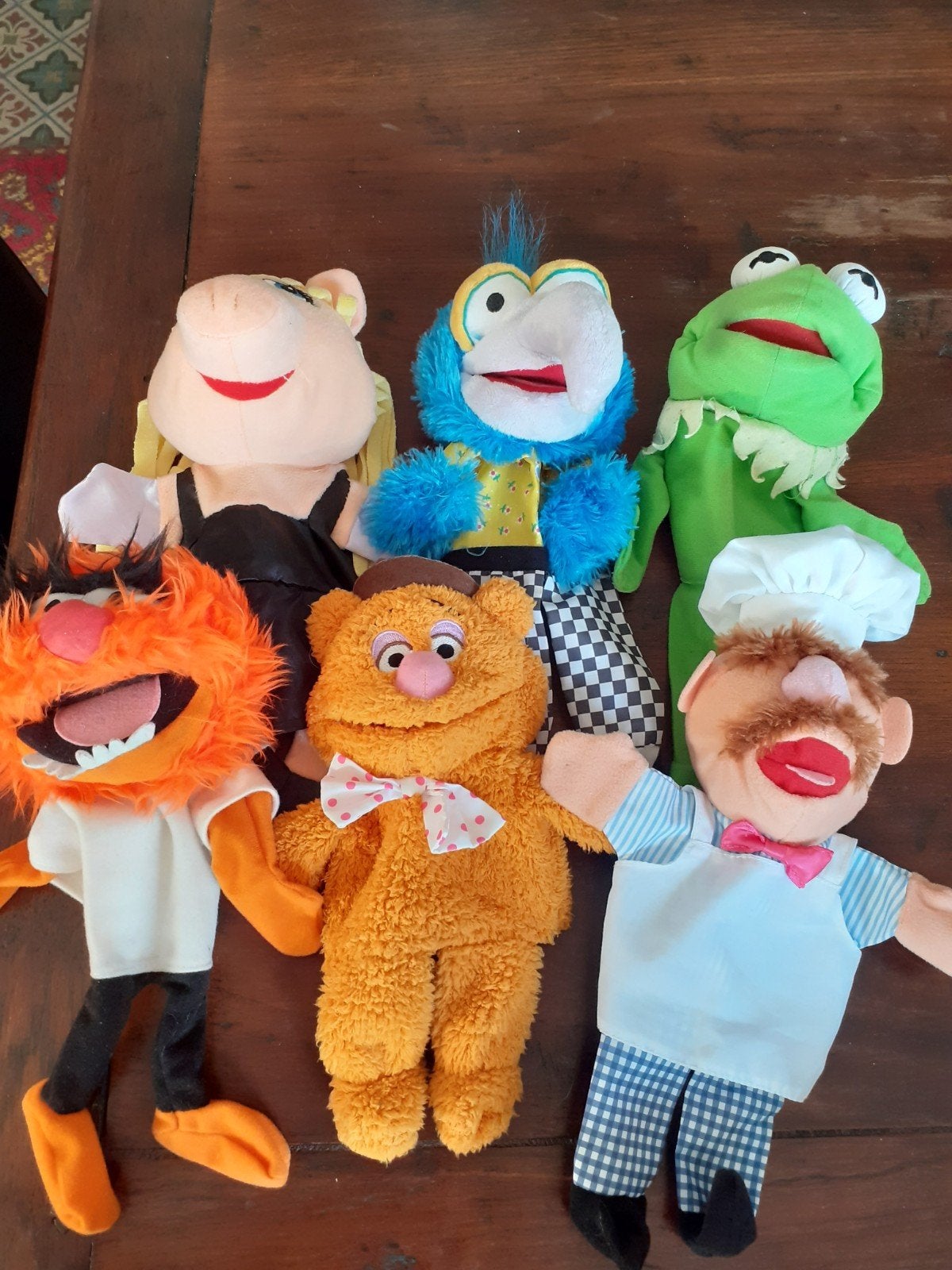 The Muppets handpoppen poppenkastpoppen, Verzamelen, Poppen, Ophalen of Verzenden, Zo goed als nieuw, Pop