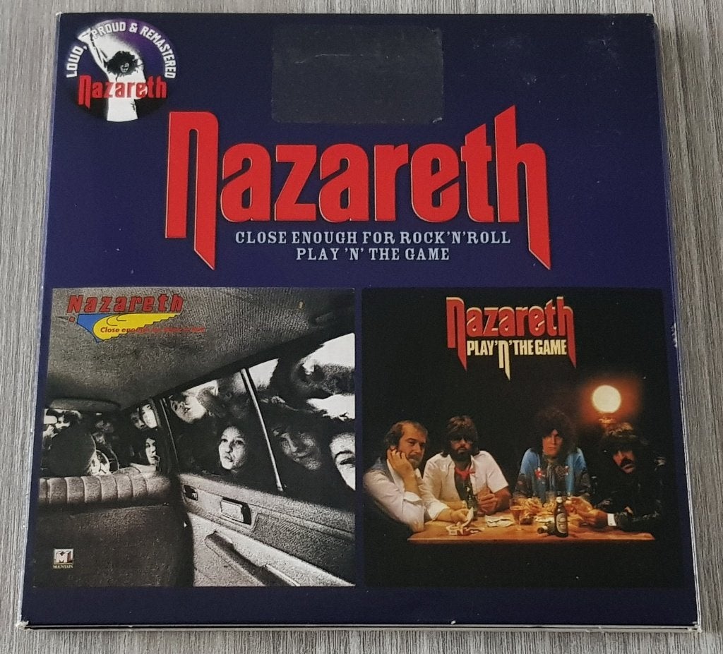 Nazareth - Close Enough.../Play 'n' The Game [Rem.+ Bon.Tr.], Ophalen of Verzenden, Zo goed als nieuw