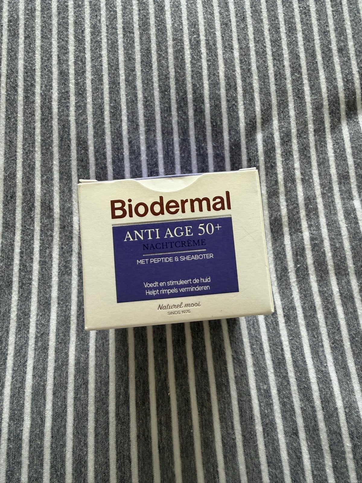 Biodermal Anti Age 50+ Nachtcrème - Nieuw, Sieraden, Tassen en Uiterlijk, Uiterlijk | Gezichtsverzorging, Ophalen of Verzenden
