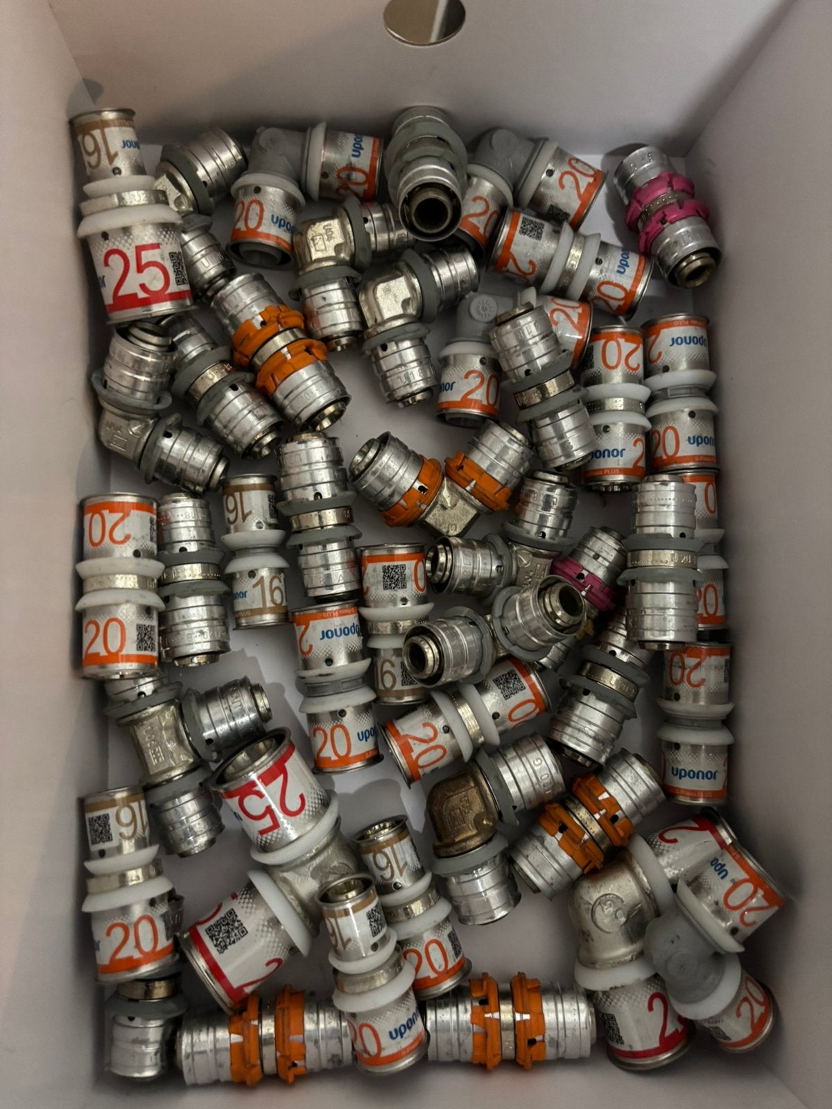 Uponor S-Press koppelingen., Ophalen, Overige materialen, 6 meter of meer, Overige typen