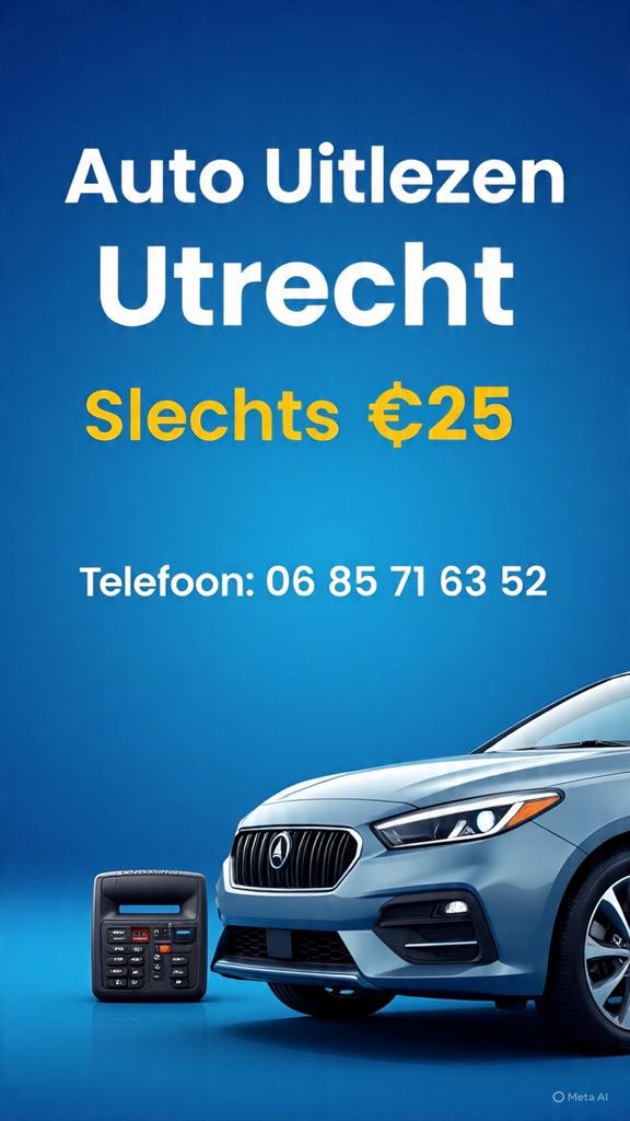 Auto Uitlezen Utrecht, Ophalen of Verzenden