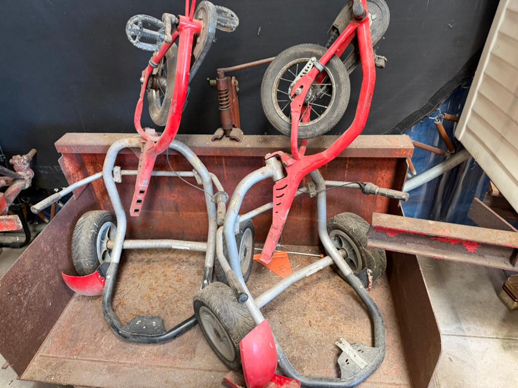 2x Balanzbike met versnellingen en terug traprem, Ophalen, Zo goed als nieuw, Berg