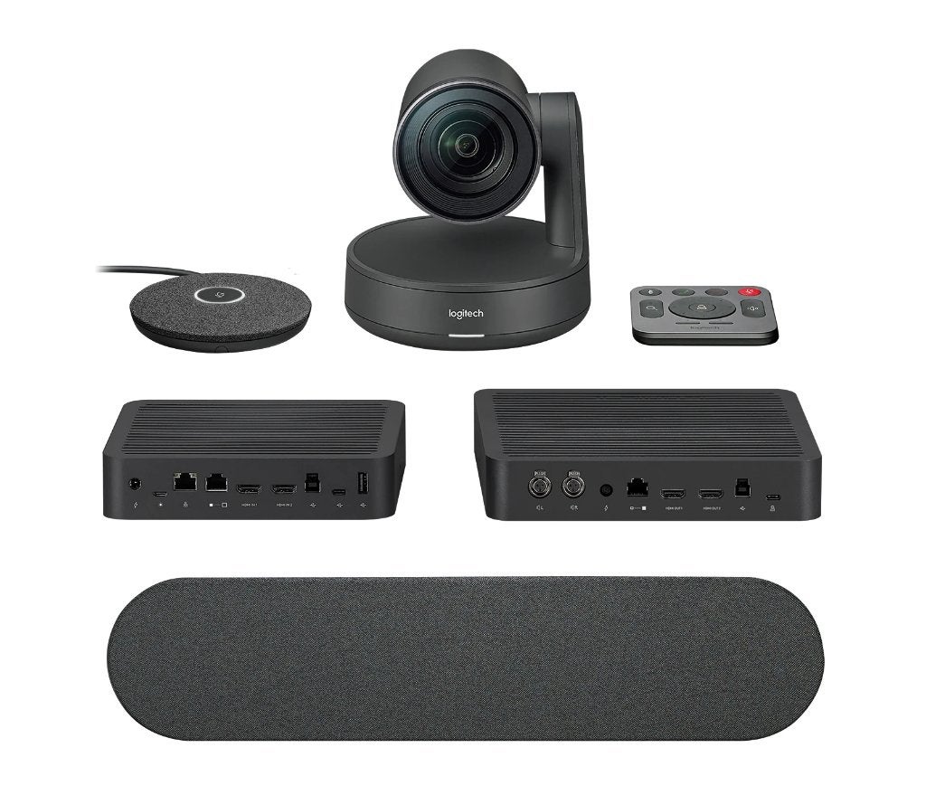 [Nieuwe Logitech Rally video conference setup + Mounting], Monitorclip, Logitech Rally, Nieuw, Ophalen of Verzenden