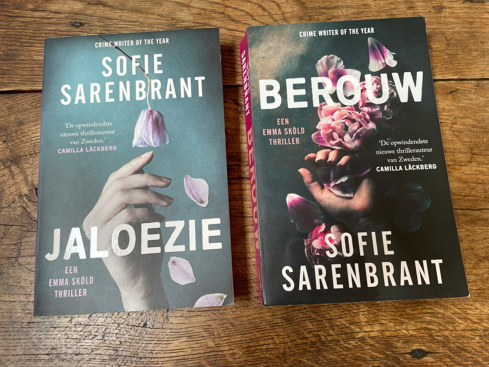 Sofie Sarenbrant: Jaloesie & Berouw (Emma Sköld thrillers), Ophalen, Zo goed als nieuw, Scandinavië