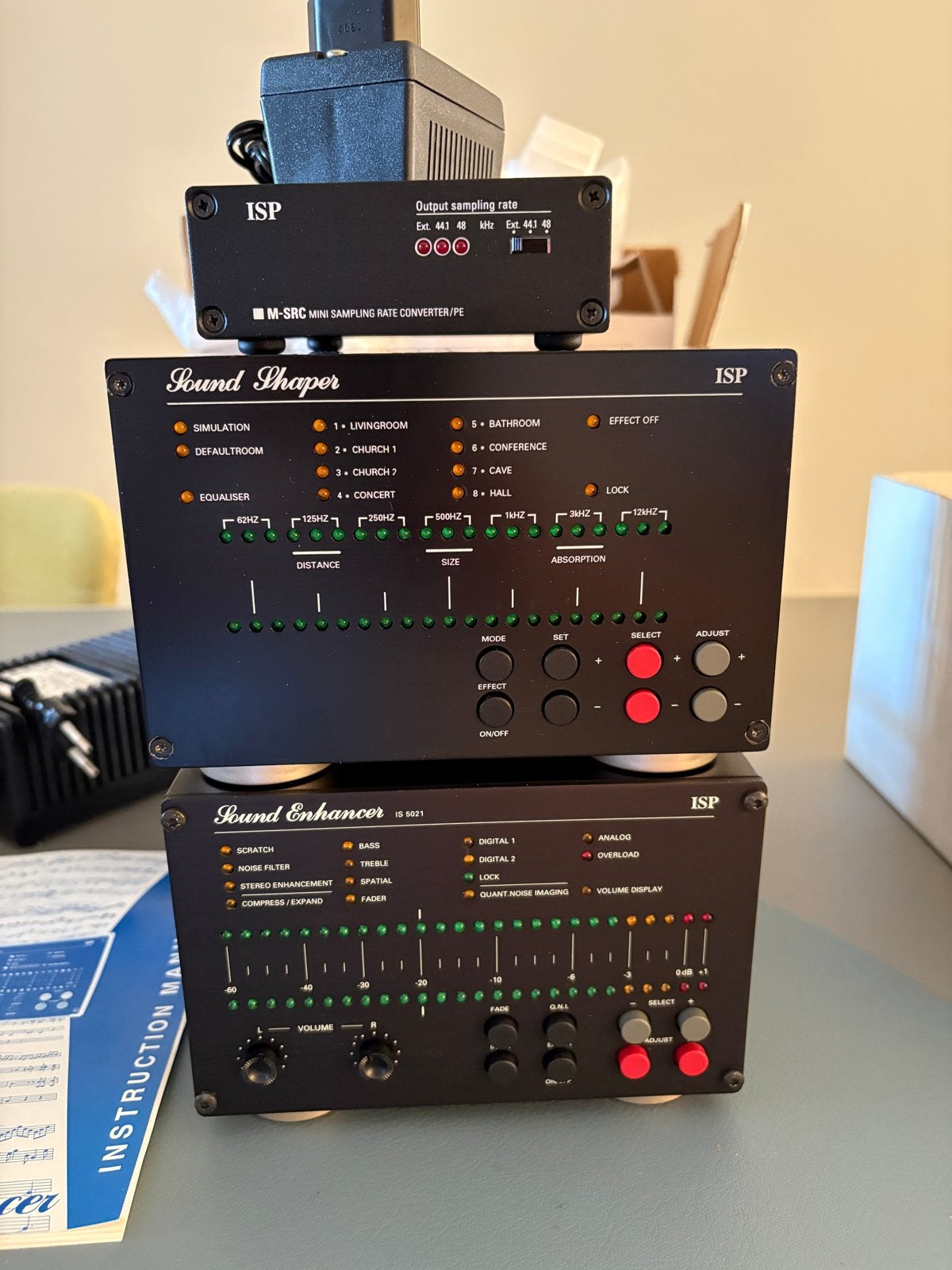 Philips ISP Sound Enhancer & Sound Shaper met M-SRC, Audio, Tv en Foto, Professionele Audio-, Tv- en Video-apparatuur, Gebruikt