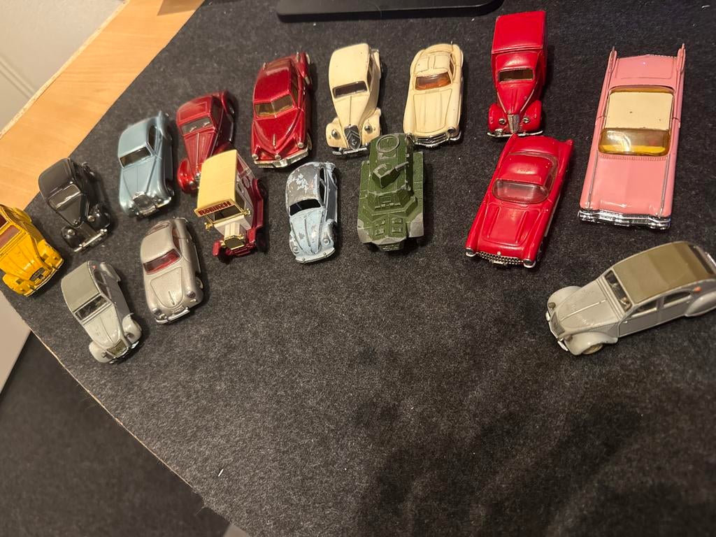 Vintage Dinky Toys / Matchbox auto's - verzameling, Ophalen of Verzenden, Gebruikt, Auto, Dinky Toys