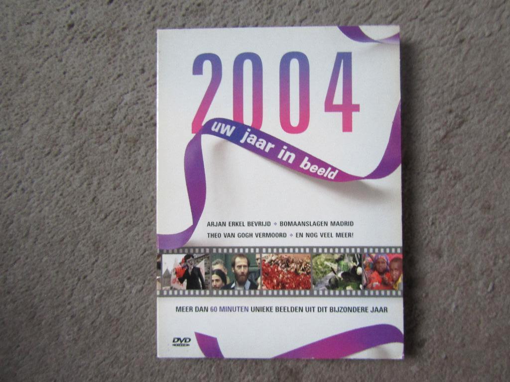DVD: Uw jaar in beeld 2004, Alle leeftijden, Ophalen of Verzenden, Gebruikt, Politiek of Geschiedenis
