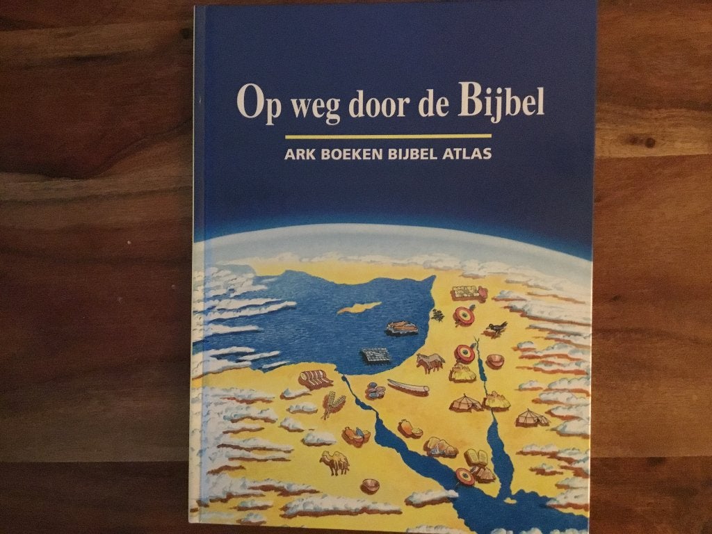 Op weg door de bijbel, Ark Boeken Bijbel Atlas, Boeken, Atlassen en Landkaarten, Overige gebieden, Verzenden, Voor 1800, Overige typen