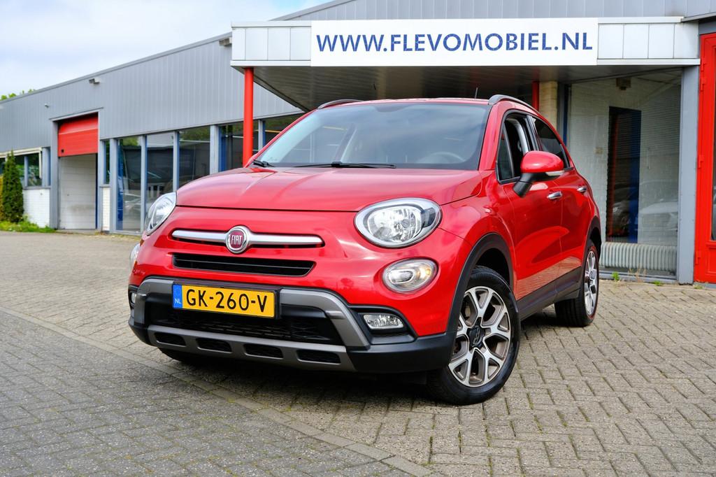 Fiat 500 X Cross 1.4 Turbo 140pk MultiAir Cross Navi|LMV|DAB, Voorwielaandrijving, Gebruikt, 4 cilinders, 500X
