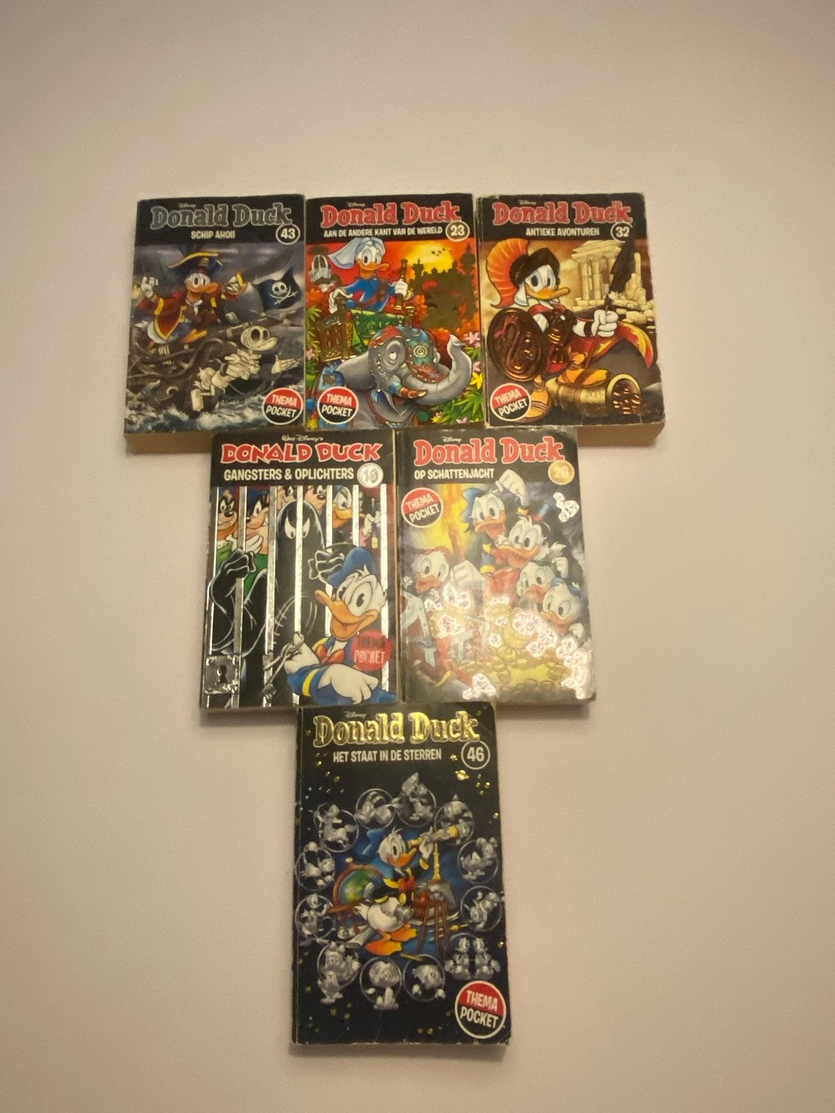 Donald Duck Thema Pockets, Meerdere stripboeken, Ophalen of Verzenden, Gelezen