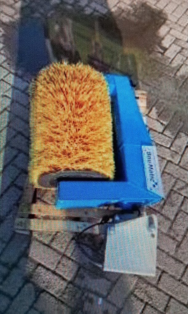 Boumatic koeborstel, Ophalen, Gebruikt