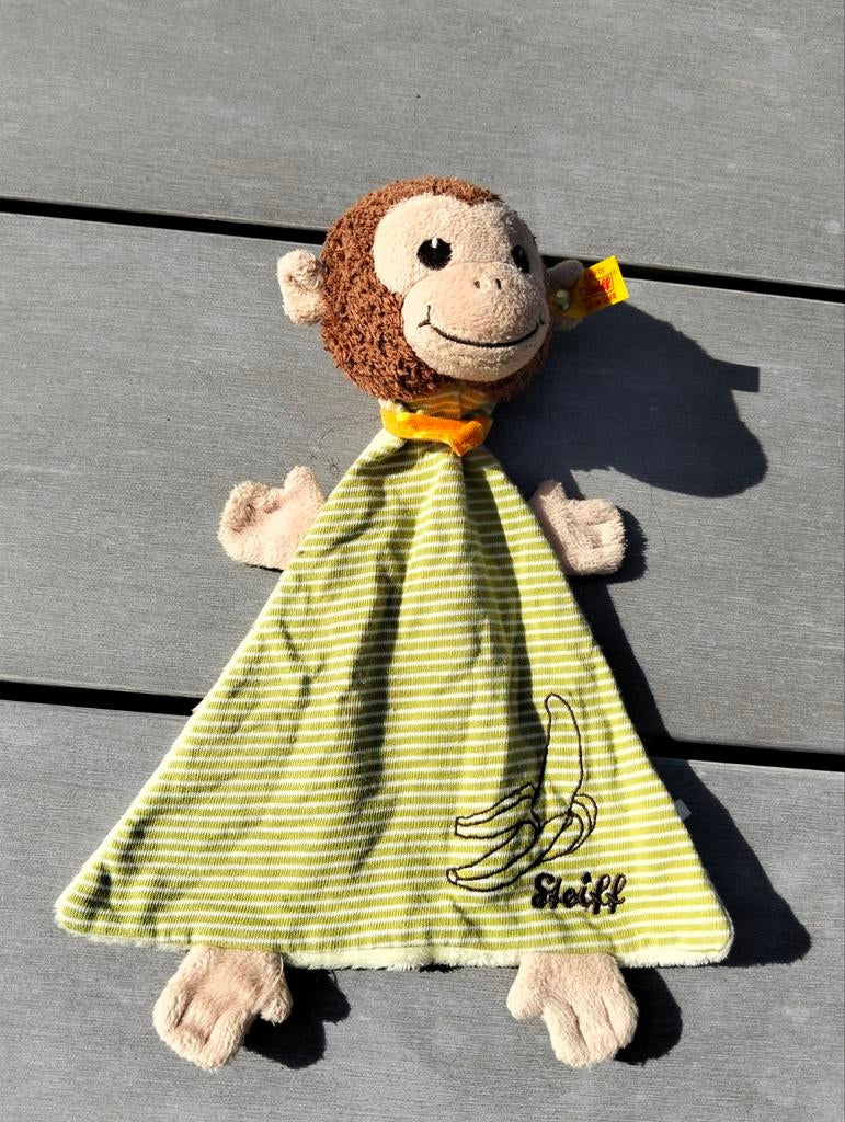 Steiff aap knuffeldoekje/ tutdoekje, Ophalen