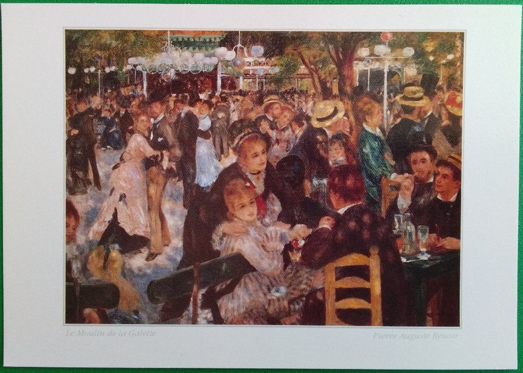 Pierre Auguste Renoir - Le Moulin de la Galette, Verzenden, 1980 tot heden, Ongelopen, Overige thema's