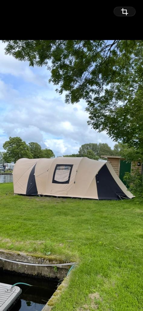 De Waard koepeltent BERGEEND 4 PERSOONS, Ophalen, Zo goed als nieuw, Tot en met 4