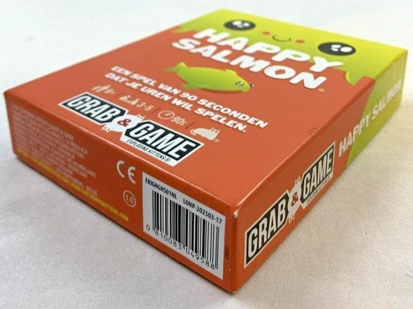 Exploding Kittens Happy Salmon snel kaartspel nieuwstaat, Coolsingel 104, 3011 AG Rotterdam, Netherlands, Verzenden, Zo goed als nieuw