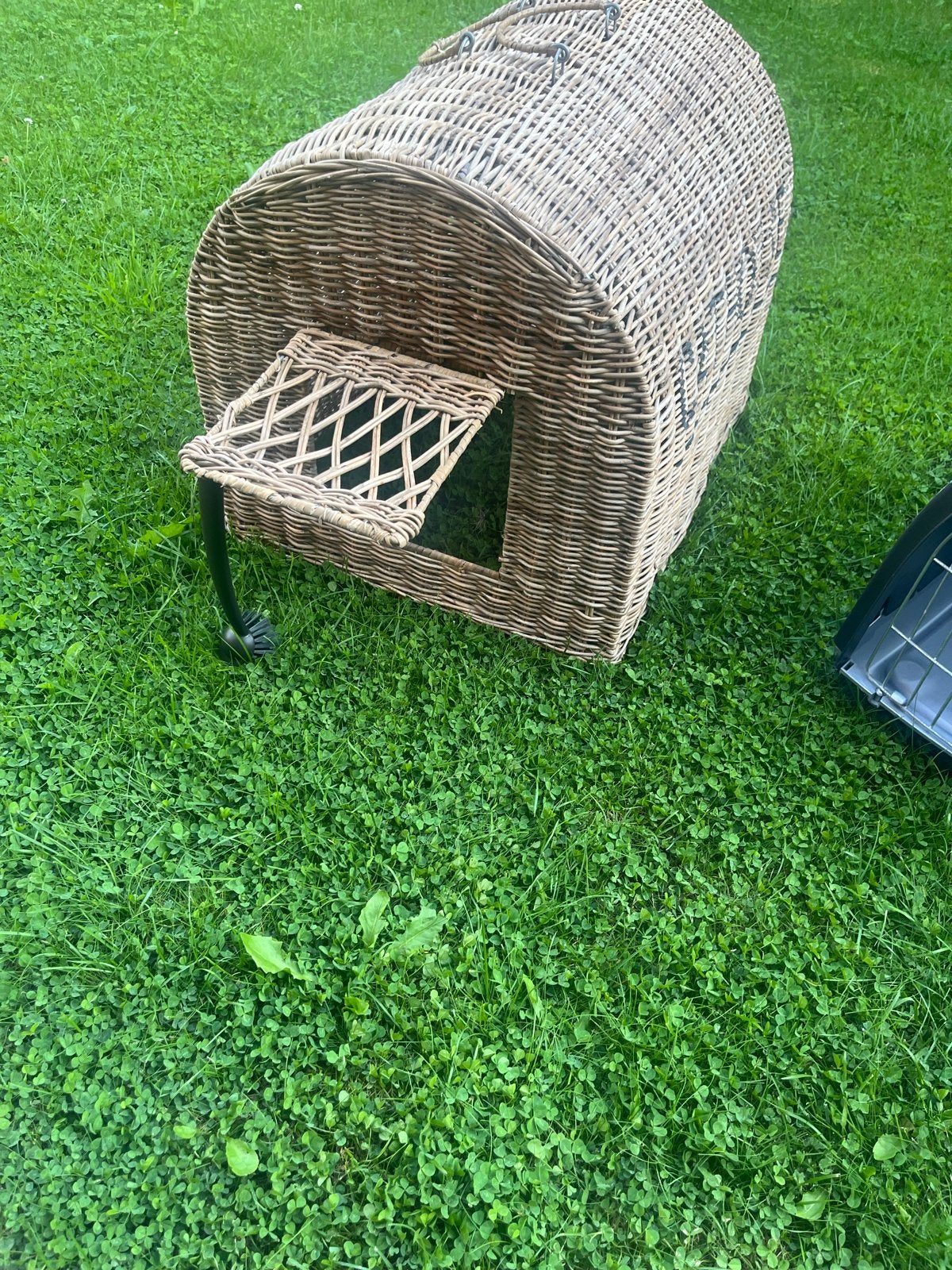 Rieten kattenbakcover, Ophalen of Verzenden, Zo goed als nieuw