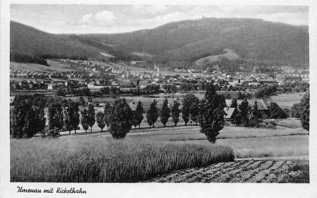 381-392-019 Ilmenau mit Kickelbahn, Verzenden, Voor 1920, Duitsland