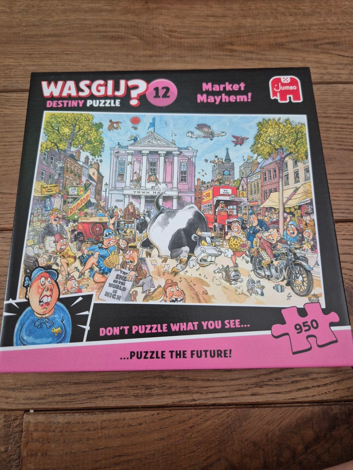 Wasgij destiny nr 12 market mayhem, Ophalen, 500 t/m 1500 stukjes, Zo goed als nieuw