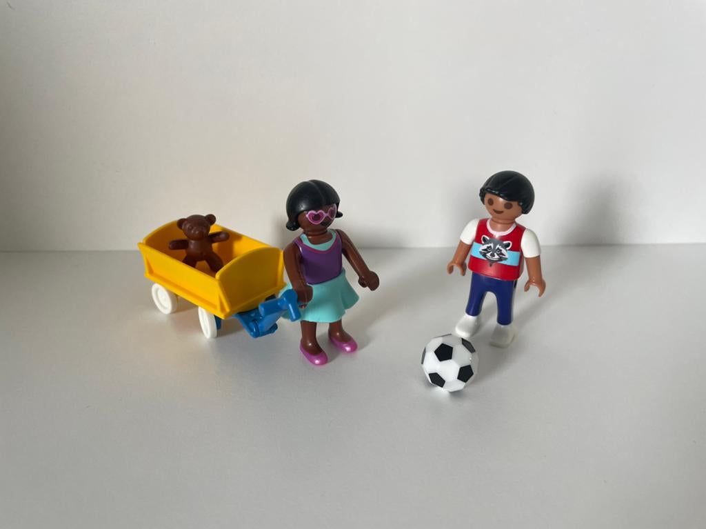 Playmobil leuk setje spelende kinderen, Ophalen of Verzenden, Nieuw