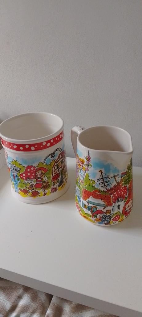 Blond Efteling set, Huis en Inrichting, Ophalen, Aardewerk, Blond Amsterdam