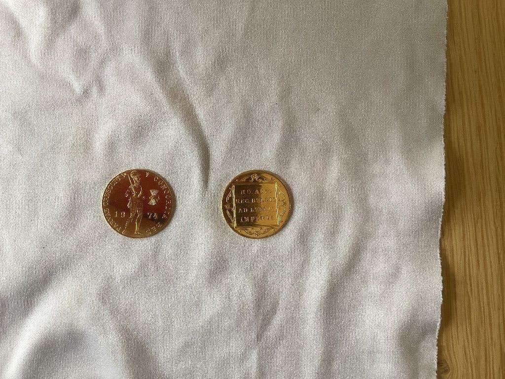 Munten, Postzegels en Munten, Munten | Nederland, Koningin Juliana, Losse munt, Goud, Overige waardes