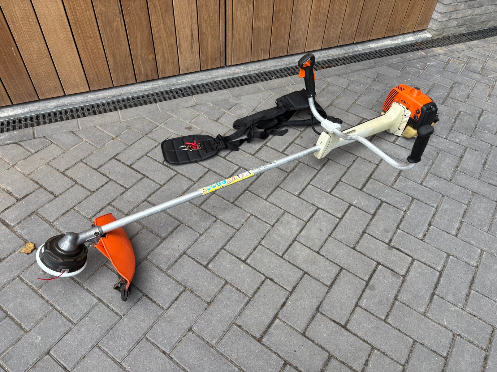 Stihl FS 450 prof. benzine bosmaaier draadkop hele nette!!, Ophalen, Benzine, ., Stihl