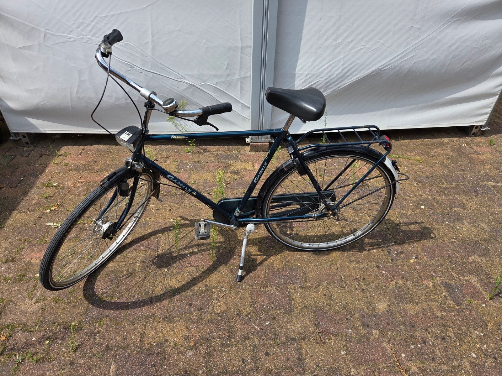 gazelle primeur stads fiets herenfiets, Gebruikt, Versnellingen, Ophalen of Verzenden, 57 tot 61 cm
