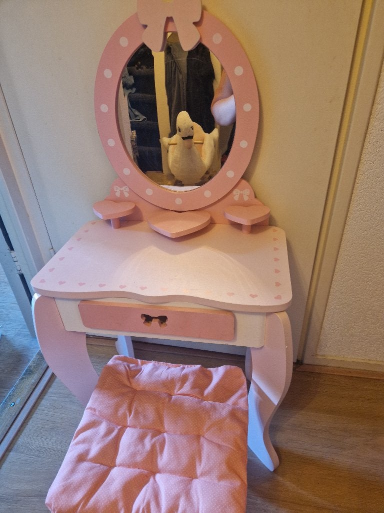 Kaptafel kind, Huis en Inrichting, Tafels | Kaptafels, Ophalen, 50 tot 100 cm, Zo goed als nieuw, Minder dan 100 cm