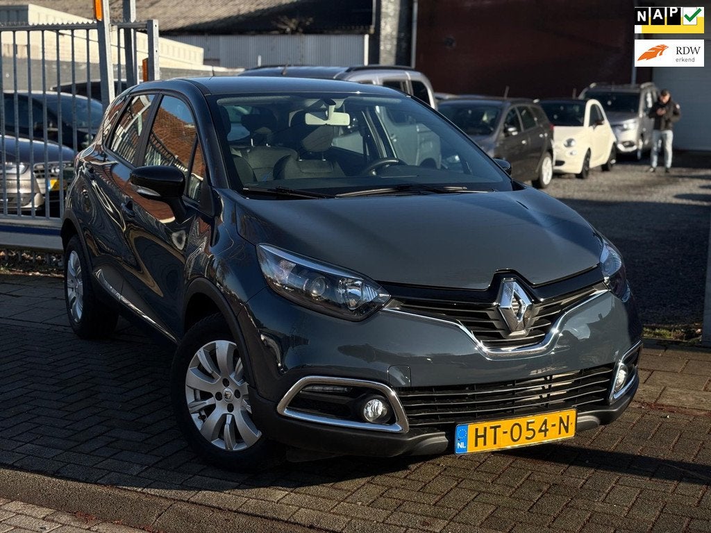 Renault Captur 1.2 TCe Expression | Automaat | 16” LMV | A, Auto's, Renault, Stof, 4 cilinders, Blauw, Origineel Nederlands