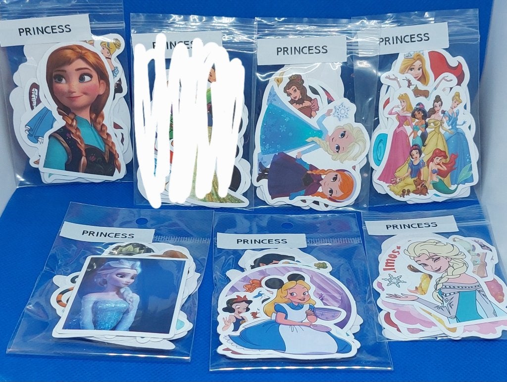 Stickers princess, Ophalen of Verzenden, Nieuw, Film, Tv of Omroep