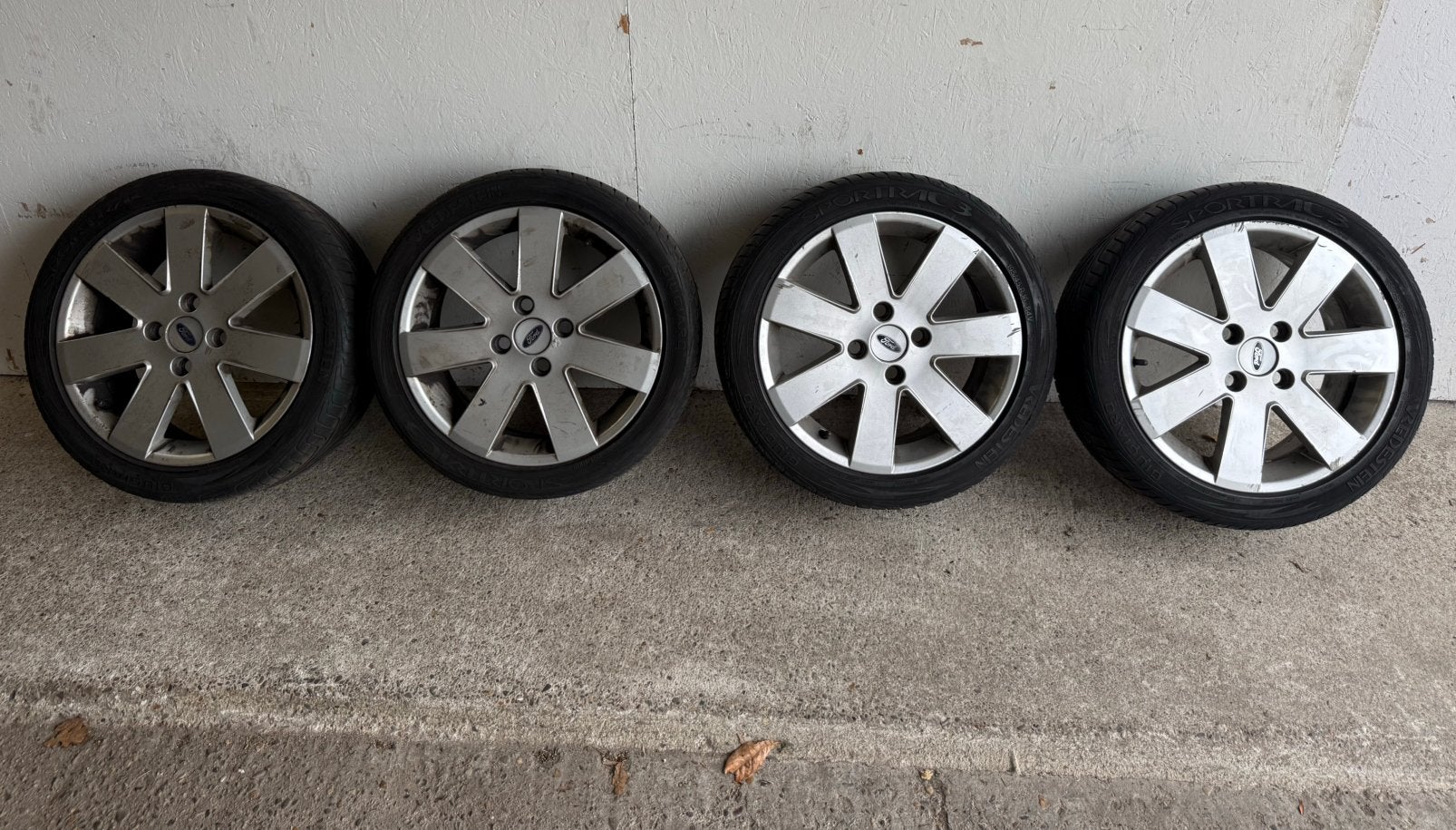 Ford Fiesta wielset 16 inch 4 x 108, Auto-onderdelen, Ophalen, 16 inch, Banden en Velgen, 195 mm