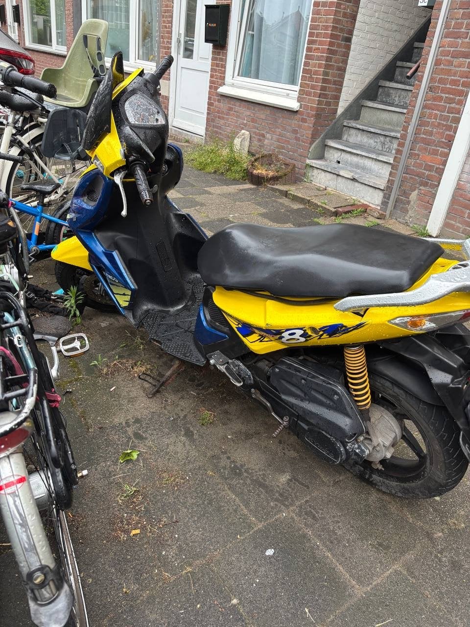 Scooter in goede staat, elektrische aandrijving defect, Ophalen of Verzenden, Gebruikt, Benzine, Super 8
