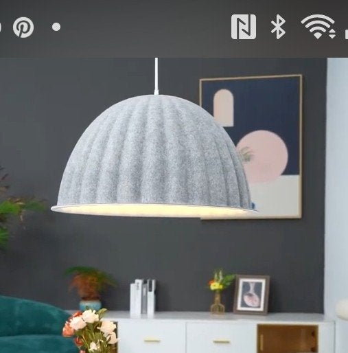 Muuto, Under the Bell hanglamp, in orginele doos., Hanglamp, Wit, Rond, Nieuw