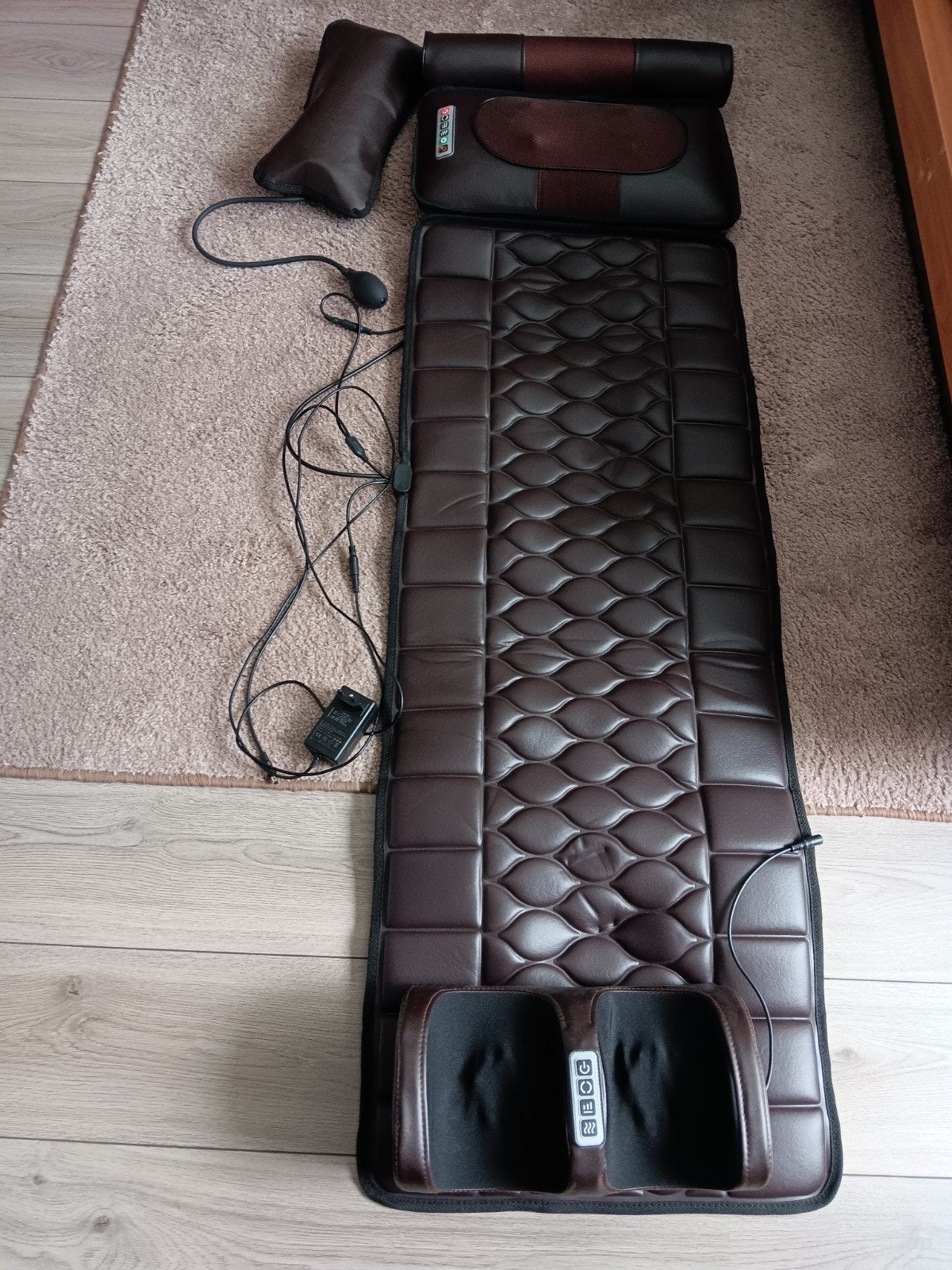 Professionele massage mat met warmte en massagefuncties, Sport en Fitness, Ophalen of Verzenden, Zo goed als nieuw, Massagestoel of Kussen