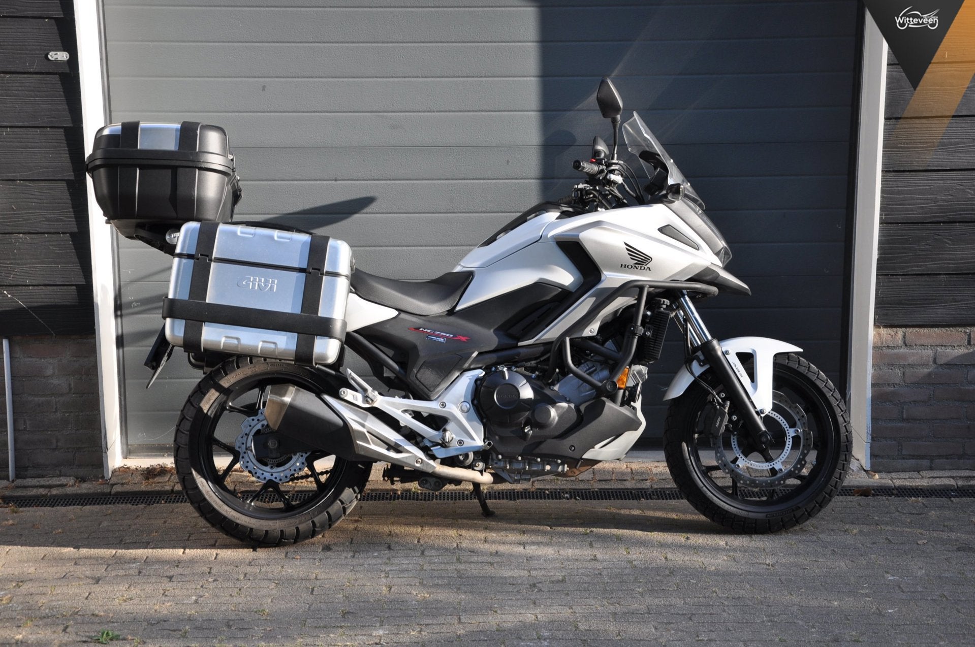 Honda NC 750X C-ABS Kofferset, valbeugels, extra lampen, LED Verlichting, 745 cc, Bedrijf, Meer dan 35 kW