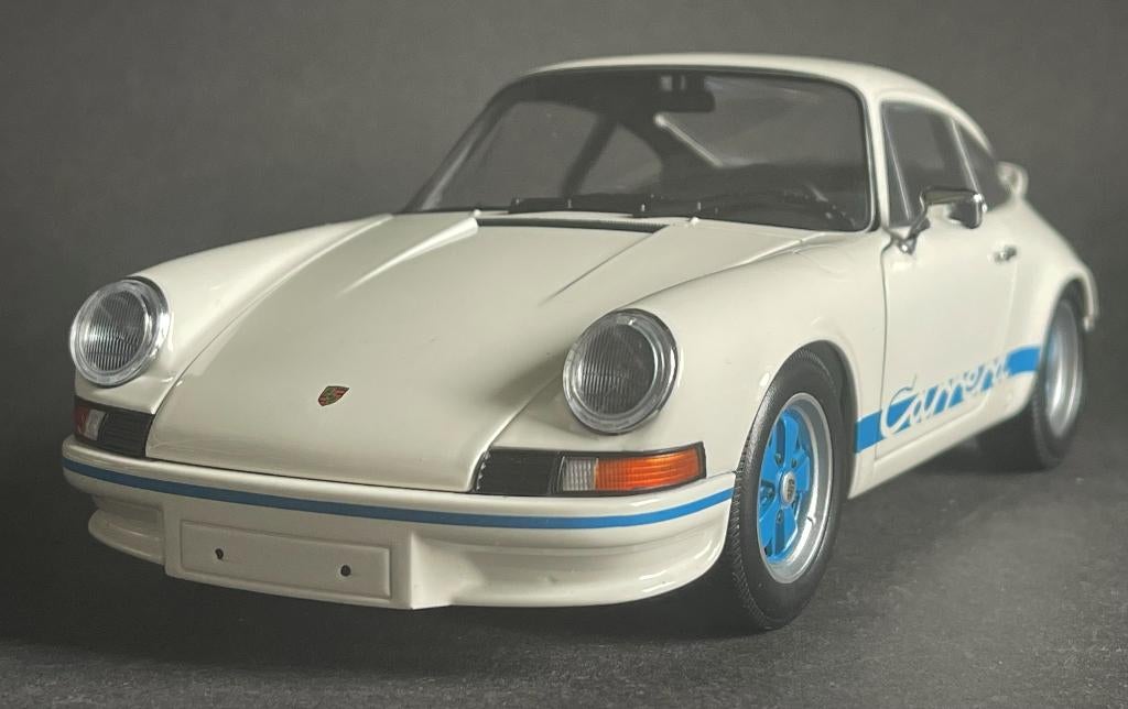 Minichamps - Porsche 911 Carrera RS 2.7, Ophalen of Verzenden, Zo goed als nieuw, Auto, MiniChamps